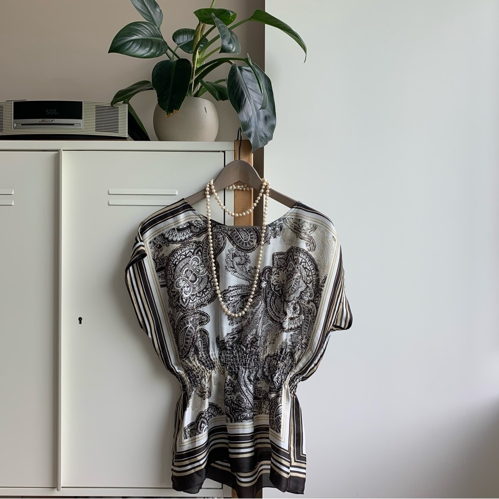Hermès inspired blouse